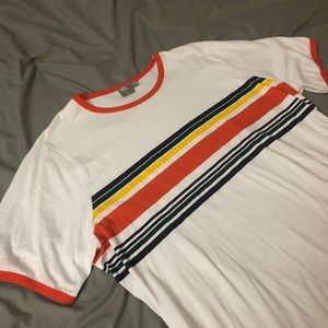 ASOS Ringer Tee Plus